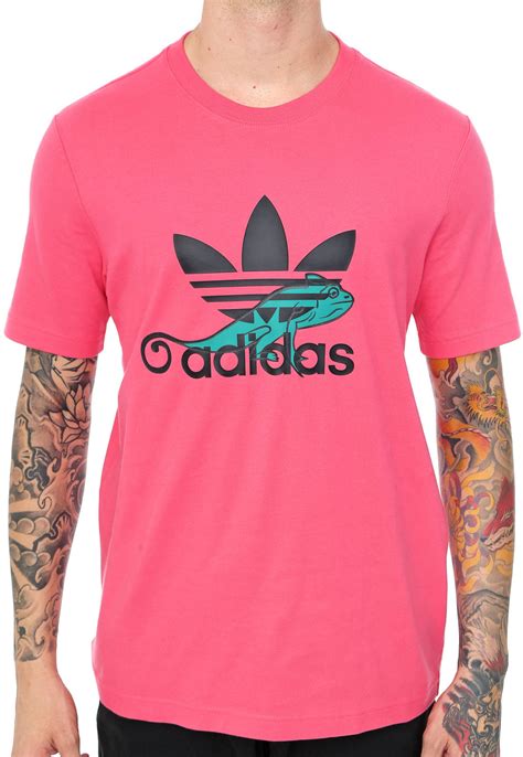 camisa adidas originals rosa bebê masculina